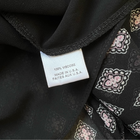 MISA Los Angeles Desi High Low Ruffle Maxi Dress - Picture 8 of 8